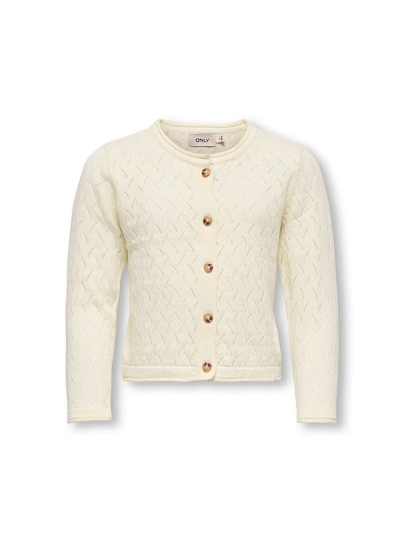 ONLY | Mädchen Strickjacke KMGMEGAN LIFE | creme